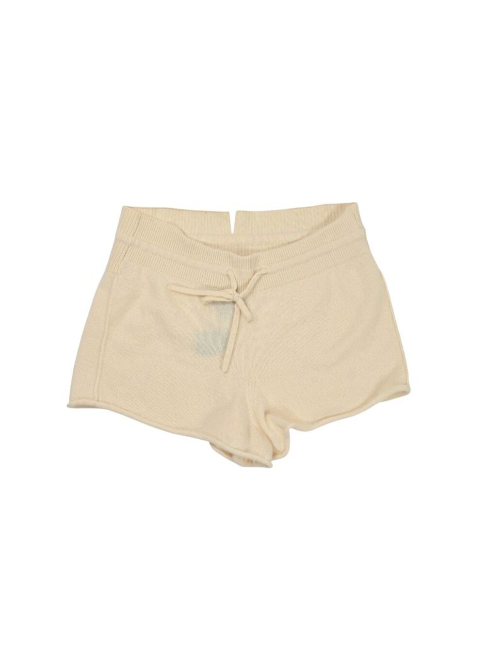 Le ORE Palermo Cashmere Shorts in Ivory